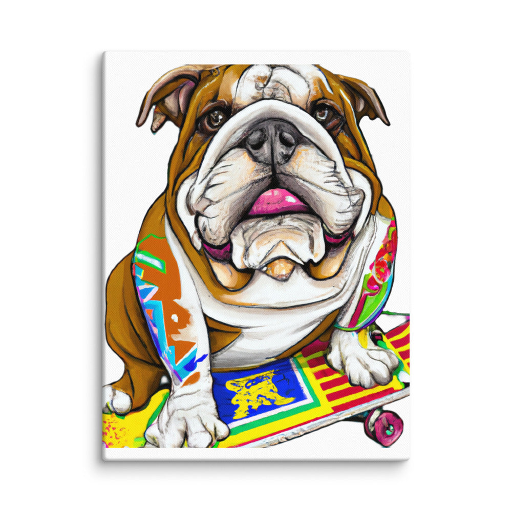 Bulldog Muse: Fearless and Fashionable Designs