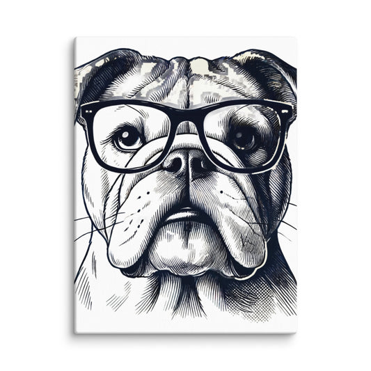 Bulldog Chic Glasses Design